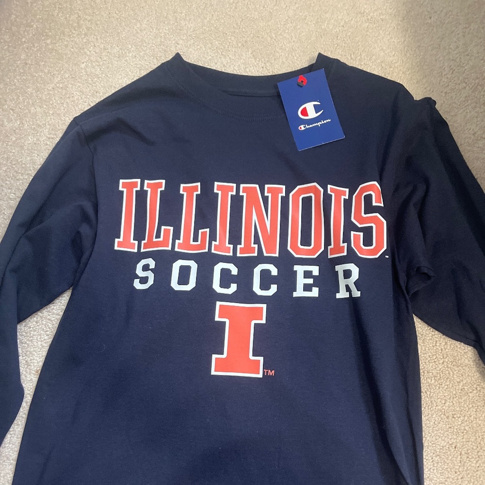 Illinois soccer long sleeve